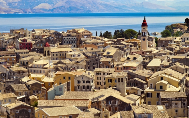 Corfu town
