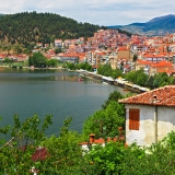View of the city by the lake, Kastoria