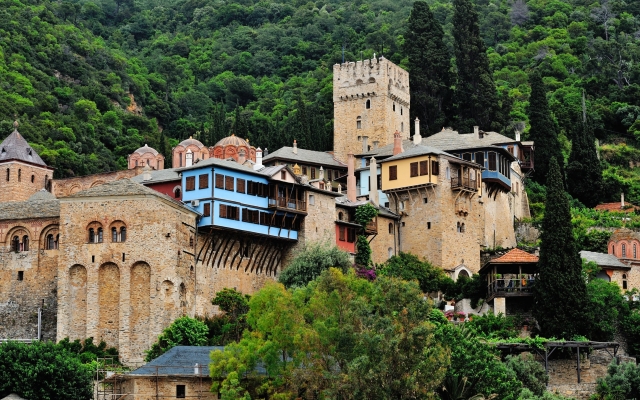 Monastery on Mount Athos.
